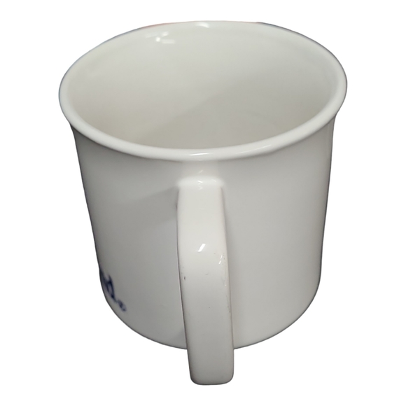 Vintage Disneyland Castle Coffee Mug White / Blue - Made in Japan, Walt Disney - Picture 7 of 10